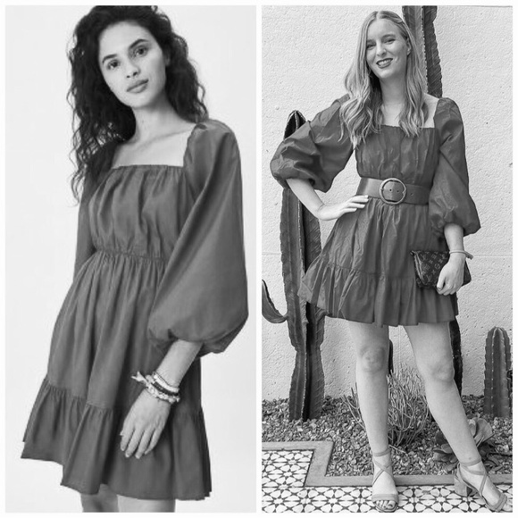 ANTHROPOLOGIE MARIA TUNIC DRESS IN IVORY - Picture 4 of 10